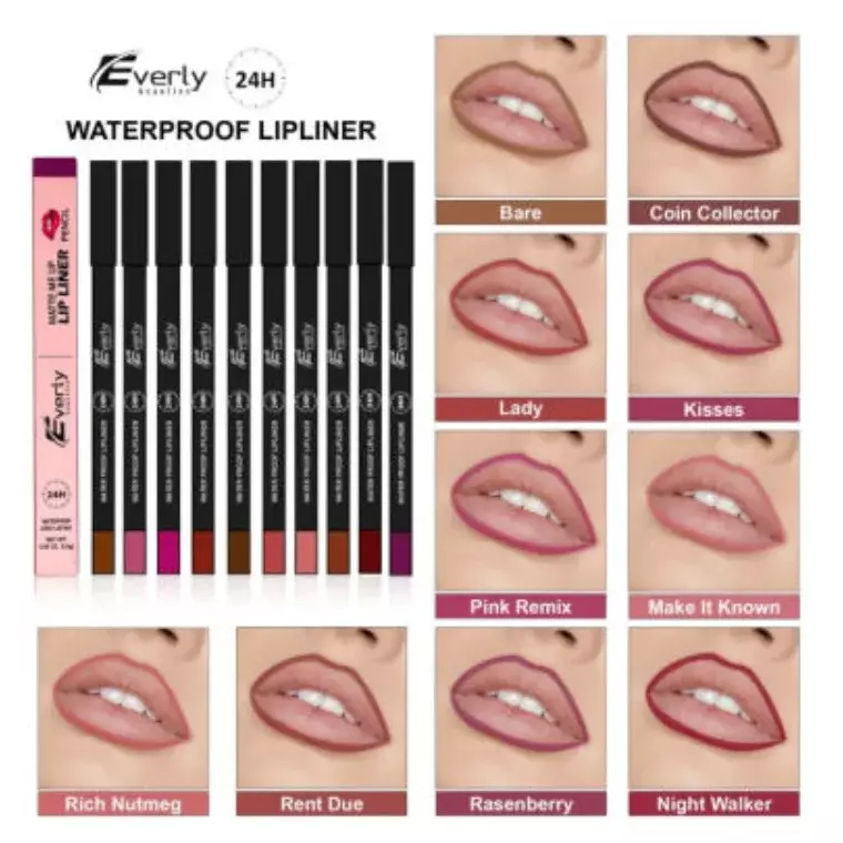 Everly Beauties Matte Me Up Lip Liner Pencil Shade Bare (1.5gm)