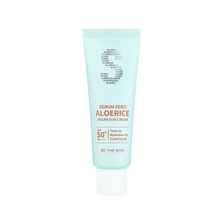 Be The Skin Sebum Zero Aloerice Vegan Sun Cream SPF50+++ (5ml)