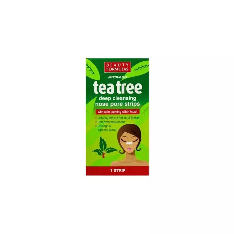 Beauty Formulas Tea Tree Deep Cleansing Nose Pore (6 strips)