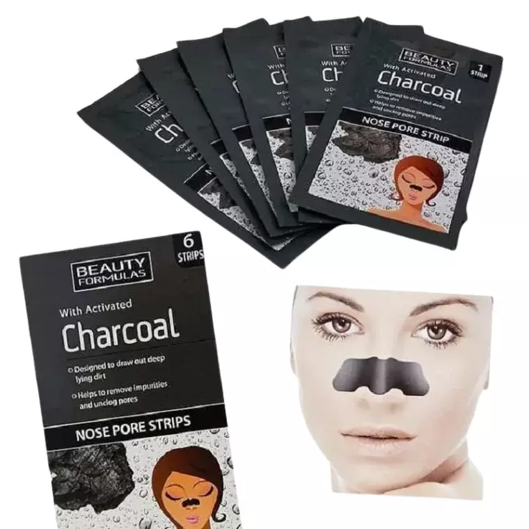 Beauty Formulas Nose Pore Strips with Active Charcoal