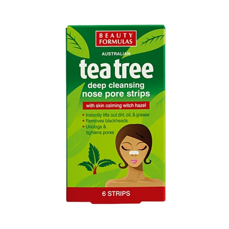 Beauty Formulas Tea Tree Deep Cleansing Nose Pore (6 strips)