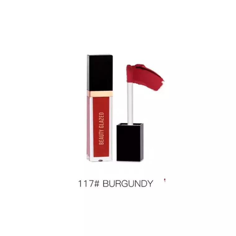 Beauty Glazed Matte Liquide Lipstick #117- Burgundy(2.8gm)