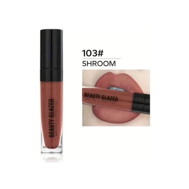 Beauty Glazed Silky Smoothness Matte Lipstick#103 Shroom (8gm)