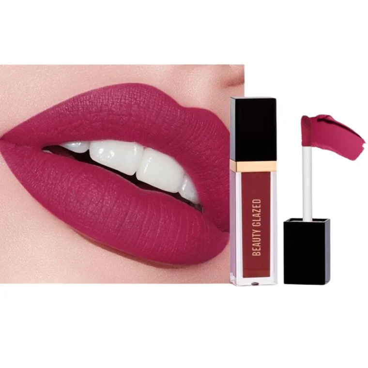 Beauty Glazed Super Mini Matte Liquid Lipstick-111 (Red _ Wine)