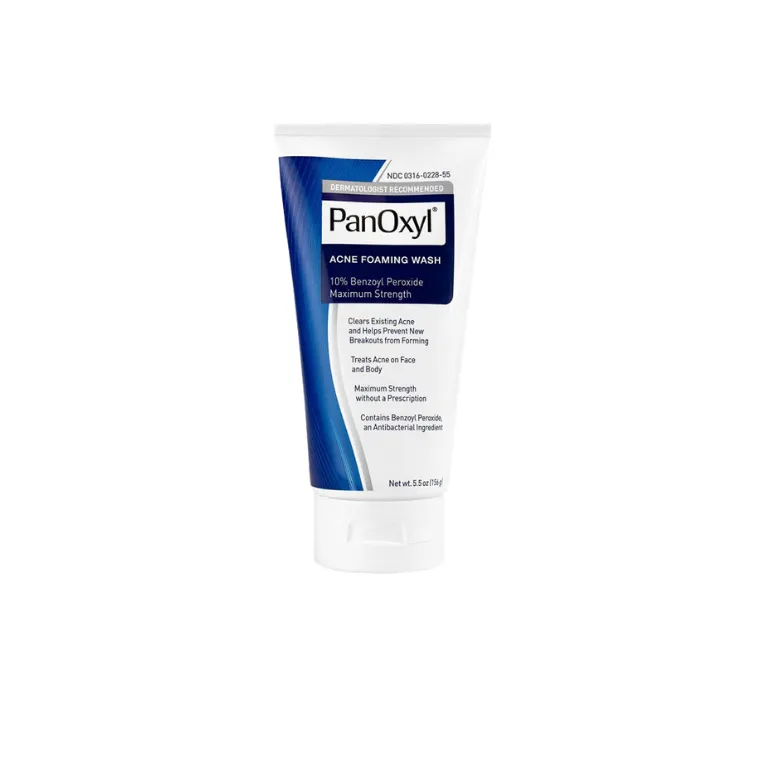 PanOxyl Acne Foaming Wash Benzoyl Peroxide 10% Maximum Strength (156gm)