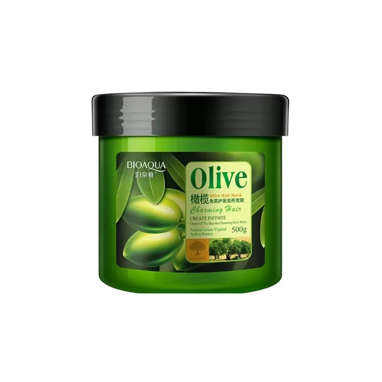 Bioaqua Olive Hair Mask  (500gm)