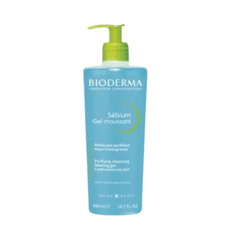 Bioderma Sébium Gel Moussant Purifying Cleansing Foaming Gel (500ml) UK