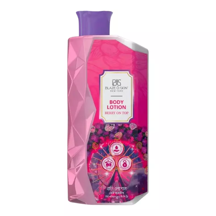 Blaze O Skin Body Lotion #Berry on Top (250ml)