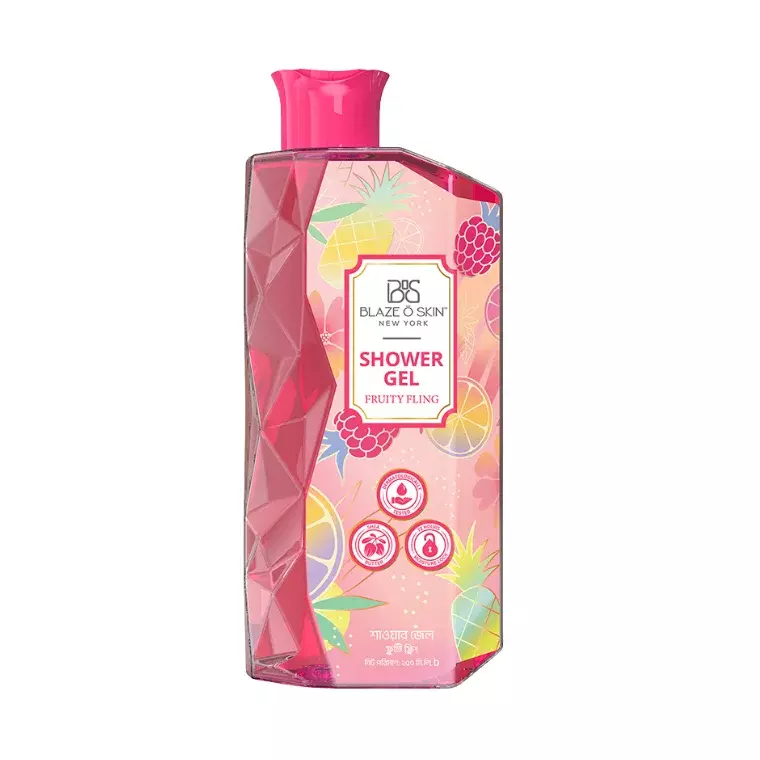 Blaze O Skin Shower Gel #Fruity Fling (250ml)