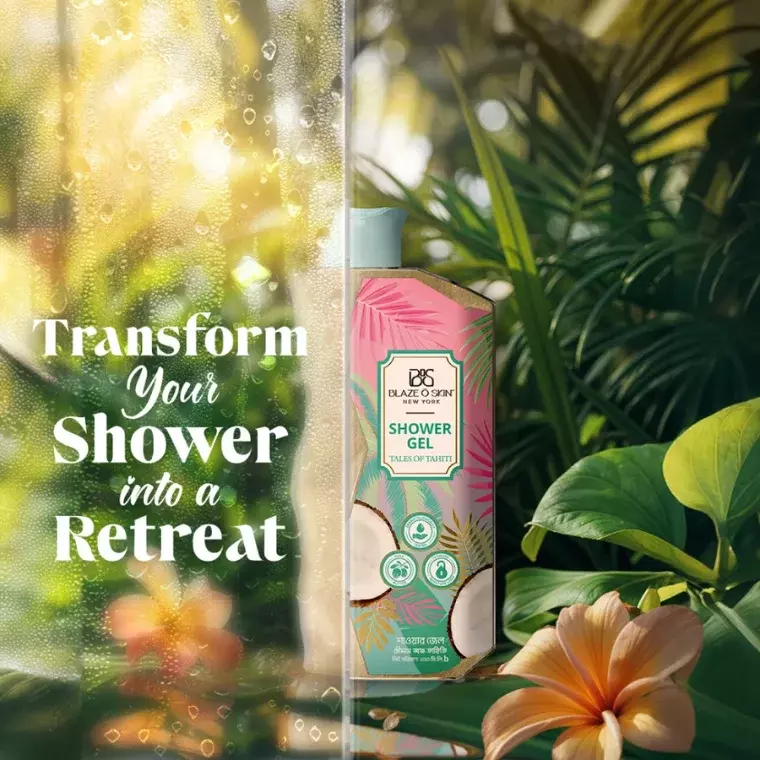 Blaze O Skin Shower Gel #Tales of Tahiti (250ml)