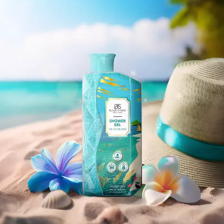 Blaze O Skin Shower Gel #On An Island (250ml)