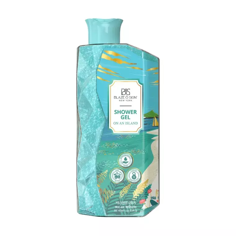 Blaze O Skin Shower Gel #On An Island (250ml)