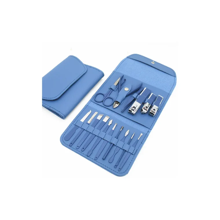 Blink 16 Pcs Nail Clipper Set -BLUE