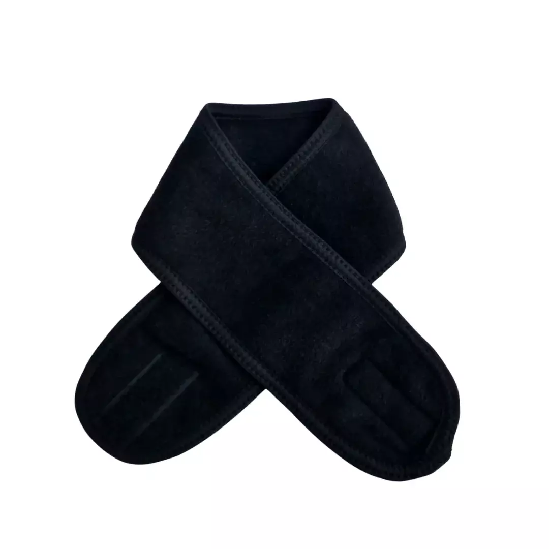 Blink Black Velcro Design Bath Headband