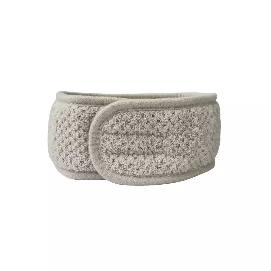 Blink Gray Velcro Design Bath Headband