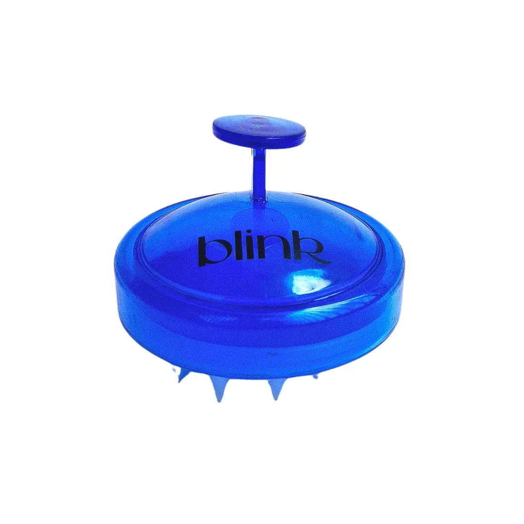 Blink Hair Scalp Massager Shampoo Brush Scalp Care Brush (Blue)