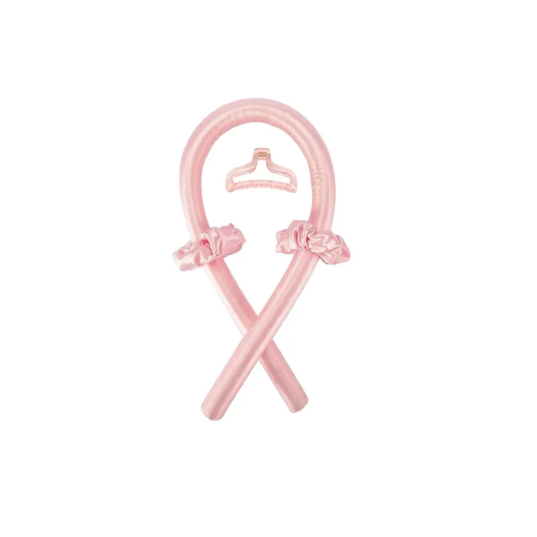 Blink Heatless Curling Rod Headband Hair Curler -Rose Pink