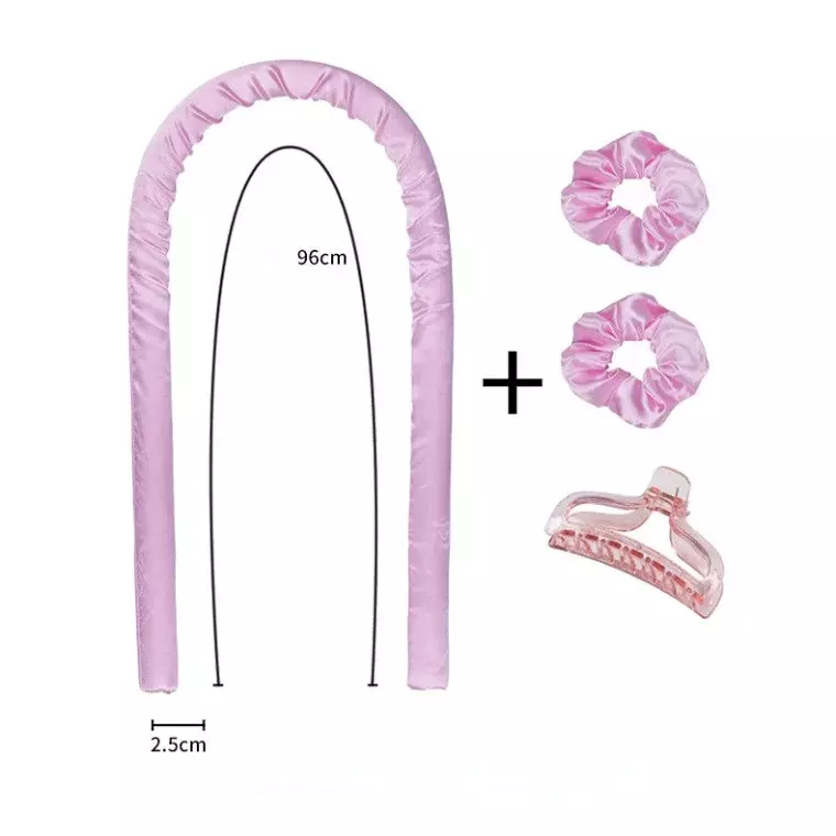 Blink Heatless Curling Rod Headband Hair Curler #Dark blue