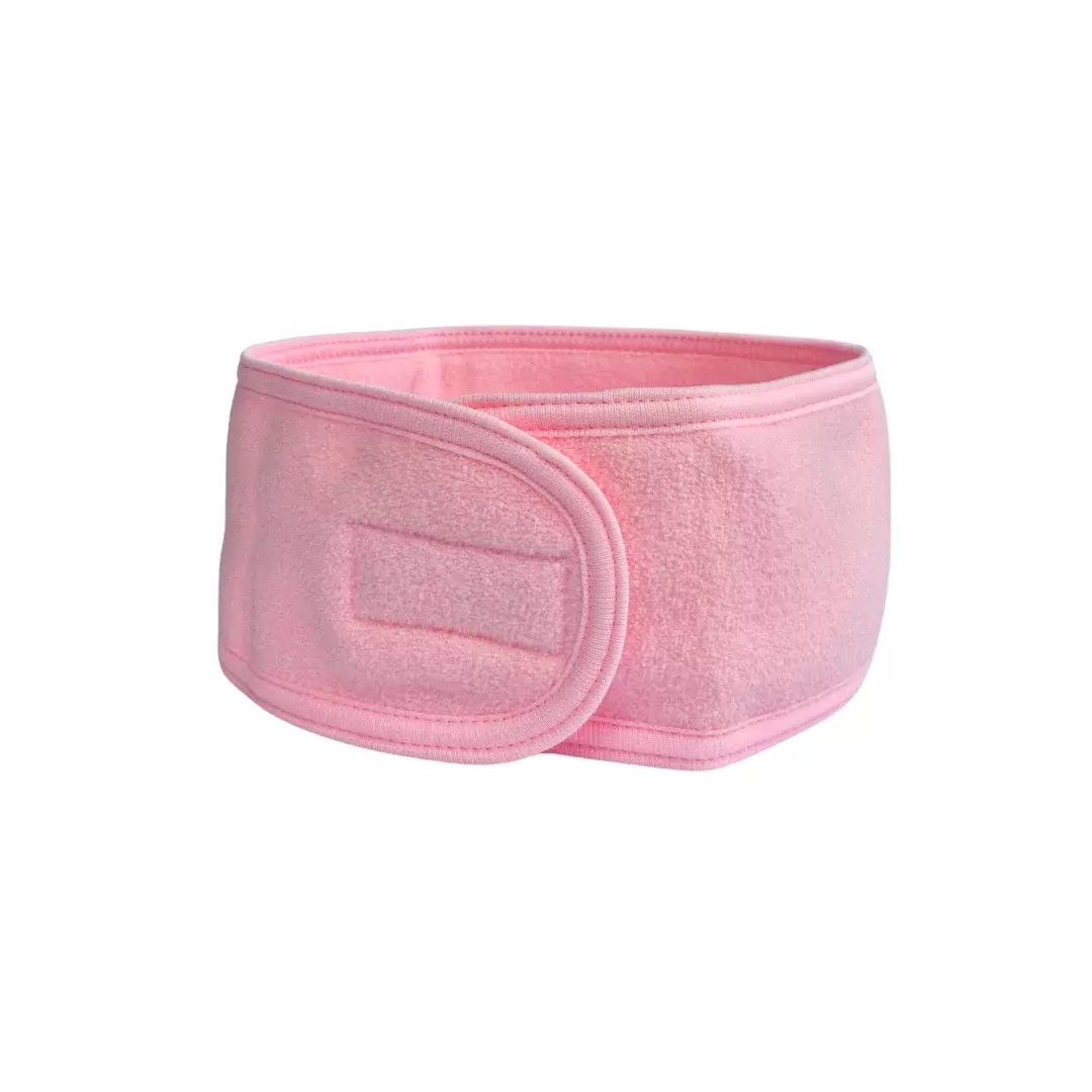 Blink Pink Velcro Design Bath Headband