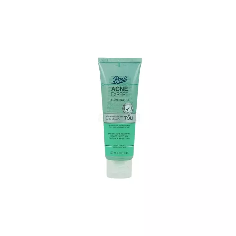 Boots Acne Expert Cleansing Gel for Oily & Acne Skin (100ml)