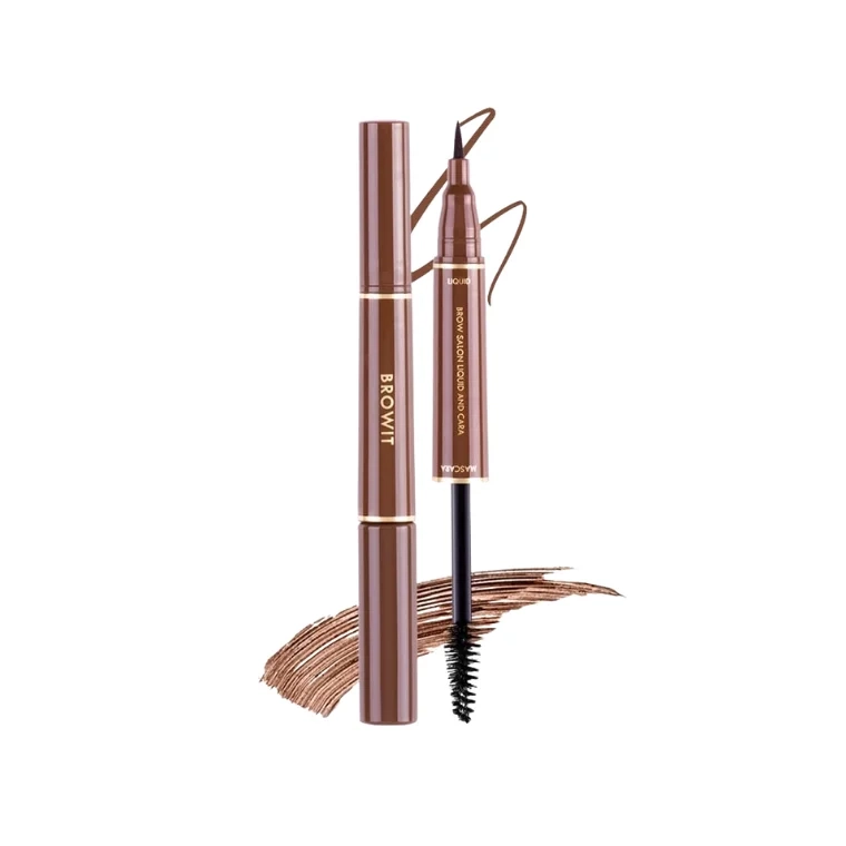 Browit Brow Salon Liquid and Cara #02 Gorgeous Brown (1ml + 3.5gm)