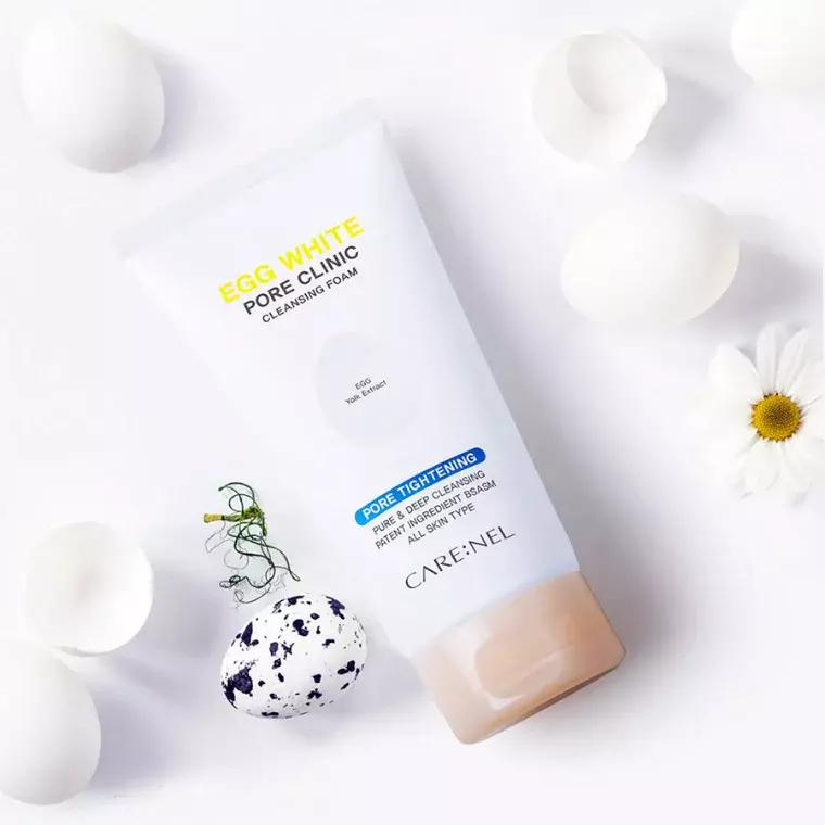 Care:Nel Egg White Pore Cleansing Foam (150ml)