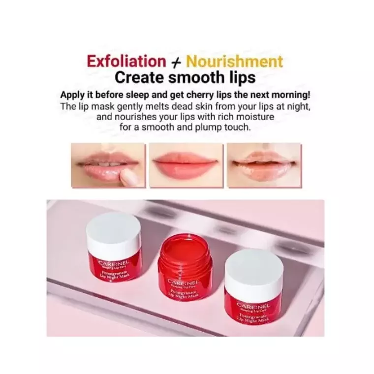 Care:Nel Pomegranate Lip Night Mask (5gm)