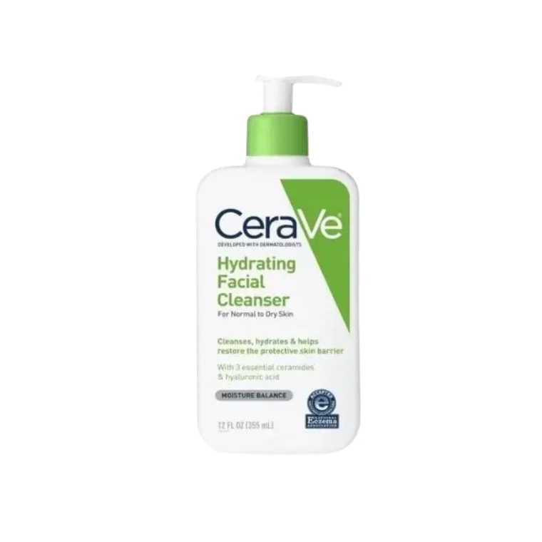 Cerave Hydrating Facial Cleanser For Normal to Dry Skin (355ml)
