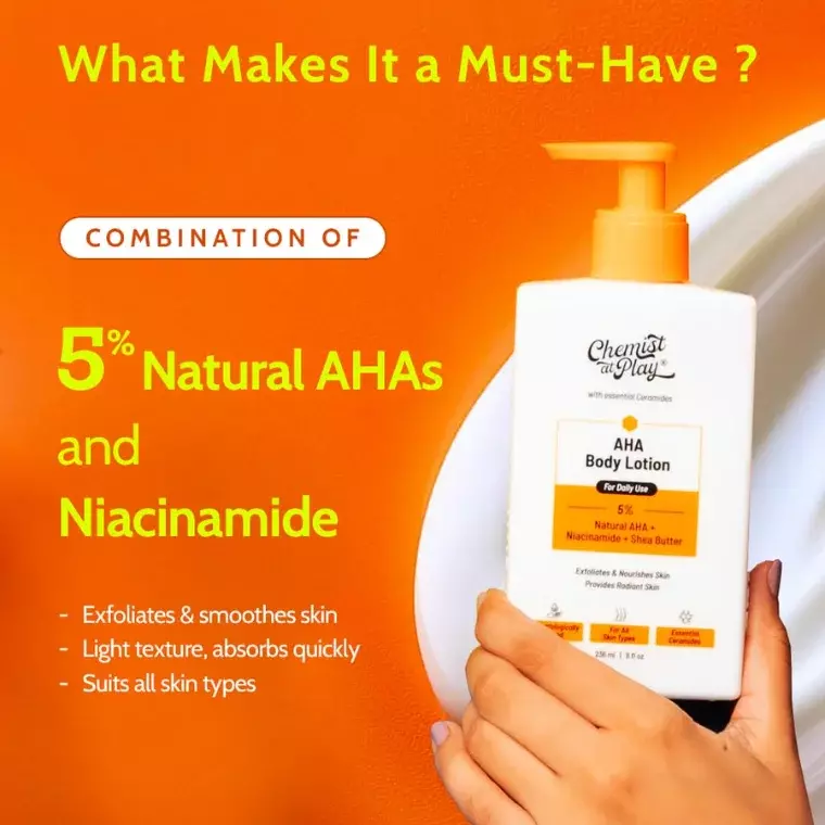 Chemist at Play AHA Body Lotion (236ml)