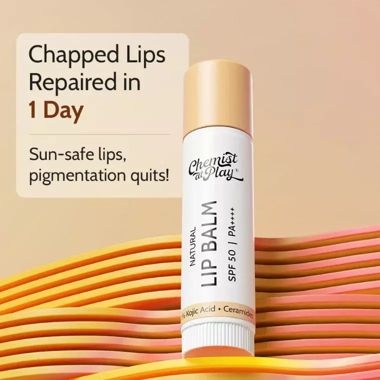 Chemist At Play Natural Lip Balm SPF 50 PA++++ – (4.5gm)