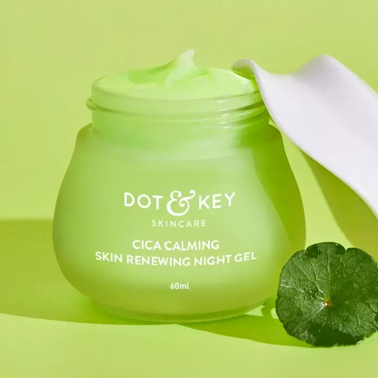 Dot & Key Cica Calming Night Gel Niacinamide + Green Tea (60ml)