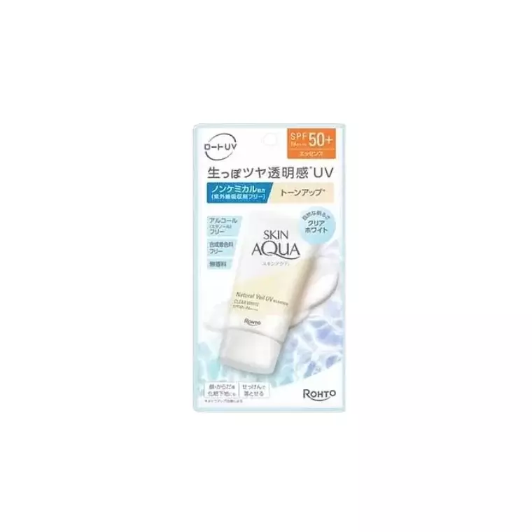 Skin Aqua Natural Veil UV Essence – Clear White (50gm)