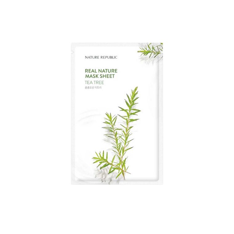 Nature Republic Real Nature Tea Tree Mask Sheet (23ml)