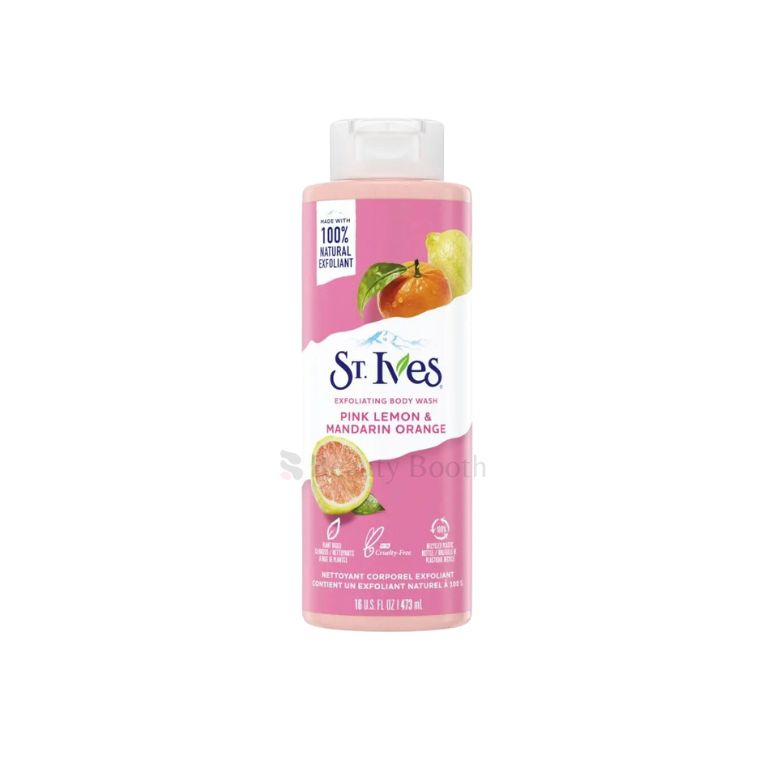 St. Ives Body Wash Pink Lemon & Mandarin (473ml)