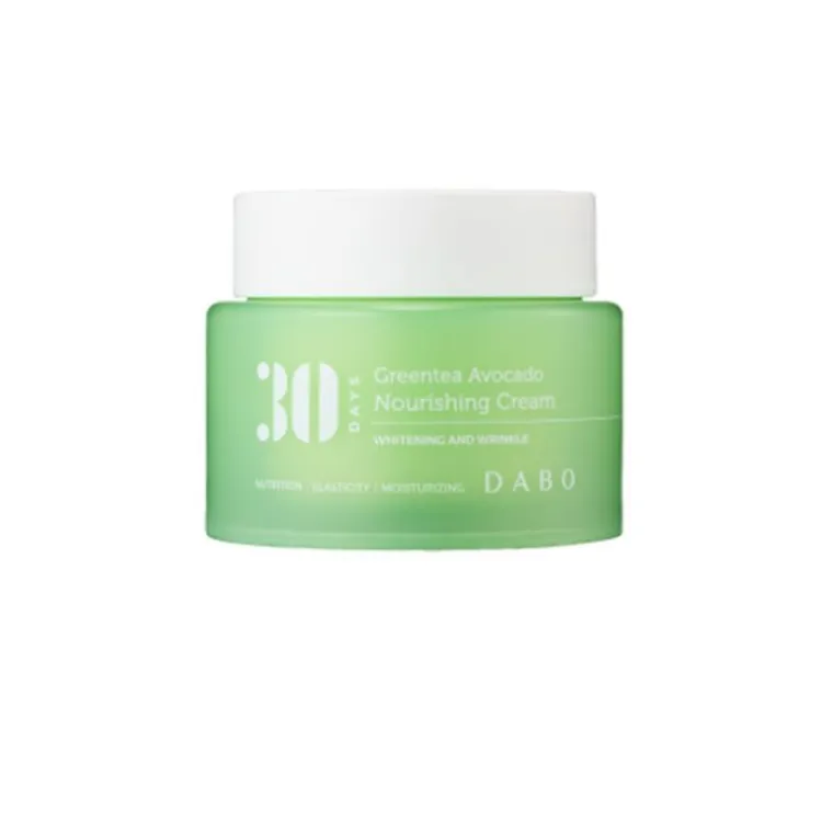 Dabo 30 Days Greentea Avocado Nourishing Cream (100ml)