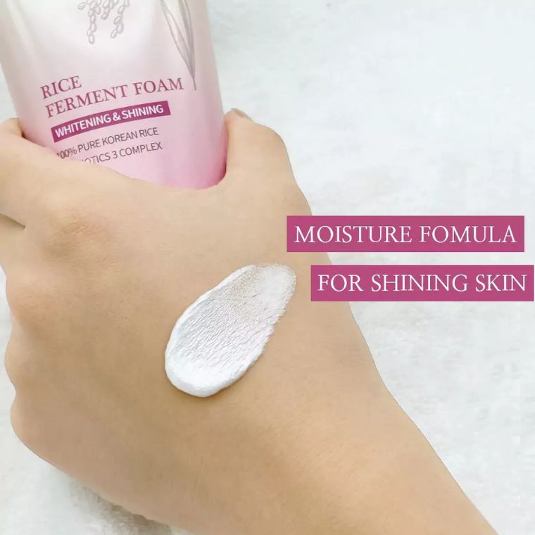 Dabo Rice Ferment Foam Cleanser Whitening & Shining (180ml)