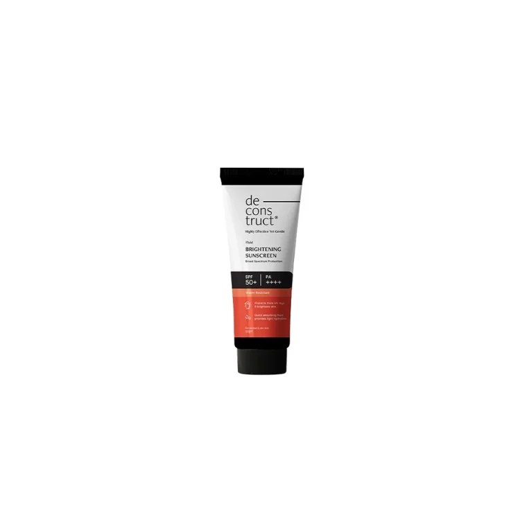 Deconstruct Fluid Brightening Sunscreen with spf 50+ Prevents Tanning & Provides a Brightening (50gm)