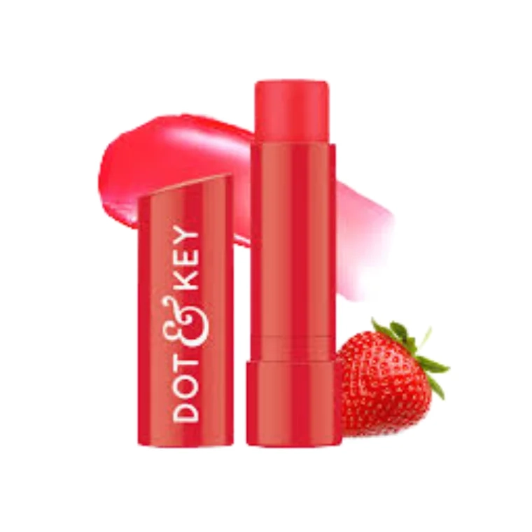 Dot & Key Barrier Repair Hydrating Lip Balm SPF50 PA+++ #Strawberry Red (4.5gm)