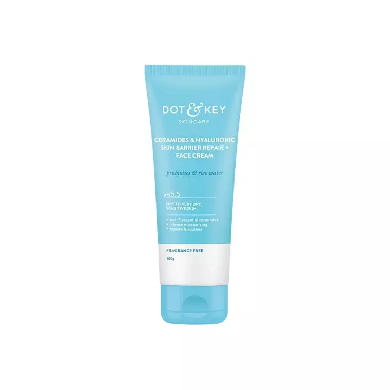 Dot & Key Ceramides & Hyaluronic Barrier Repair Moisturizer PH5.5 (100gm)