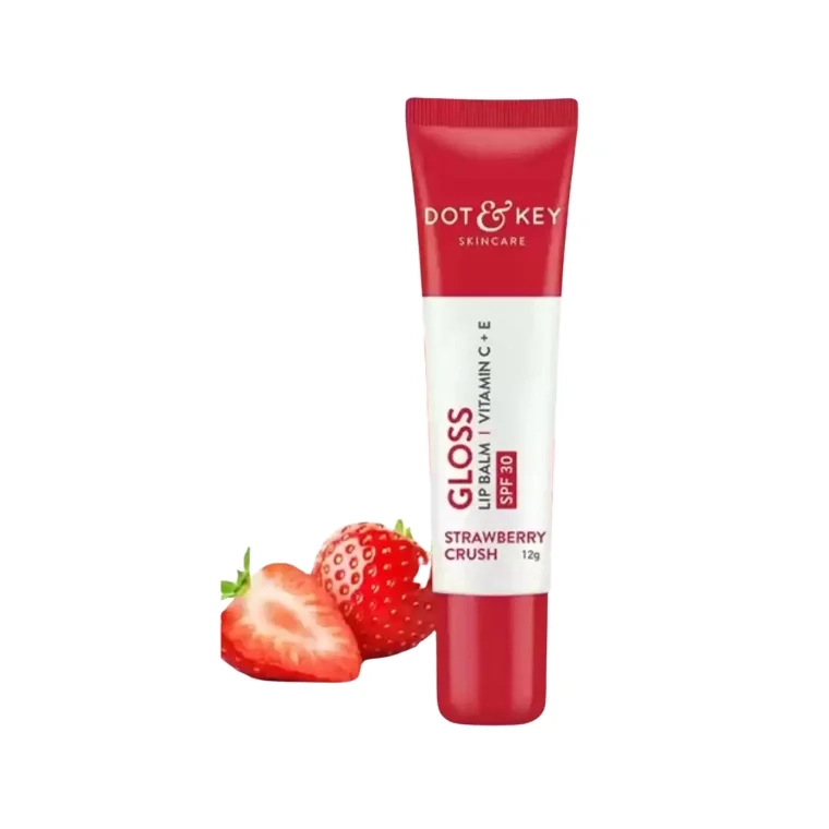 Dot & Key Gloss Boss Vitamin C + E Lip Balm SPF 30 #Strawberry Crush (12gm)