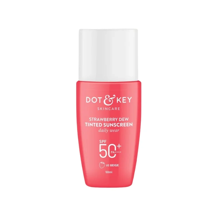Dot & Key Strawberry Dew Tinted Sunscreen SPF 50+ PA++++ #05 Beige (50ml)