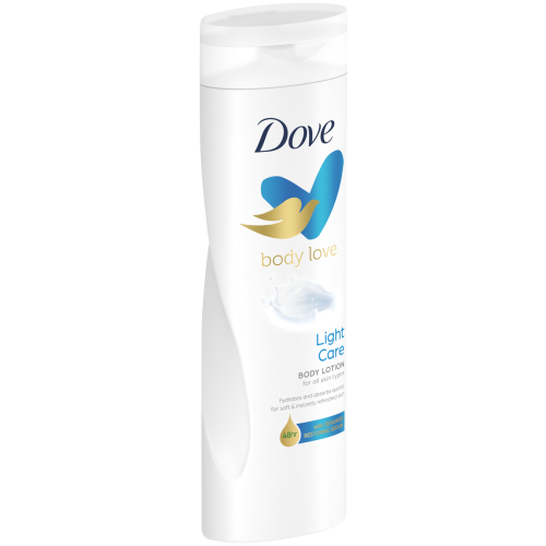 Dove Body Love Fast Absorbing Body Lotion Light Care For All Skin Types (400ml)