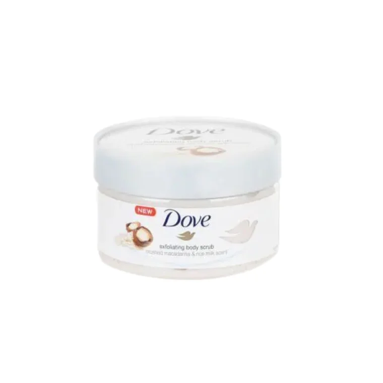 Dove Ground Macadamia Body Scrub (225ml)