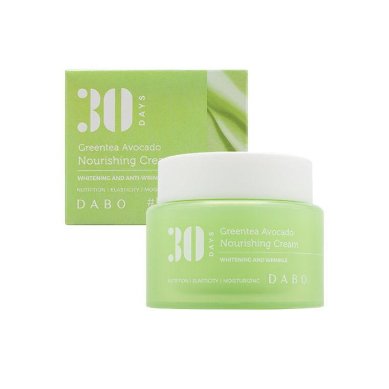 Dabo 30 Days Greentea Avocado Nourishing Cream (100ml)