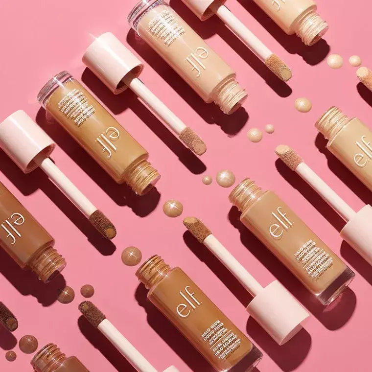 E.L.F Halo Glow Liquid Filter Highlighter - 3 Light/Medium (31.5ml)