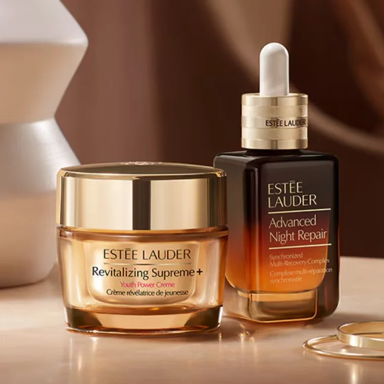 Estee Lauder The Power Repair Serum + Moisturizer Mini Set (7ml+7ml)