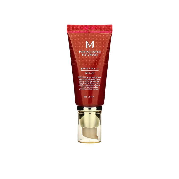 Missha Perfect Covering BB Cream SPF 42 PA+++#27 Honey Beige (50ml)