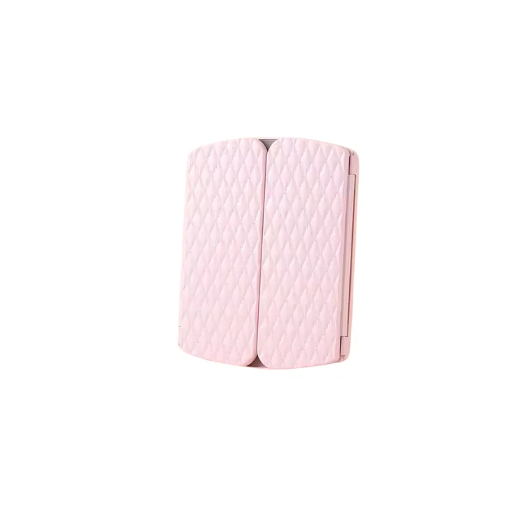 Blink Folding Lighted Cosmetic Mirror Personalized Double-Sided Square Desktop Makeup Mirror Pink