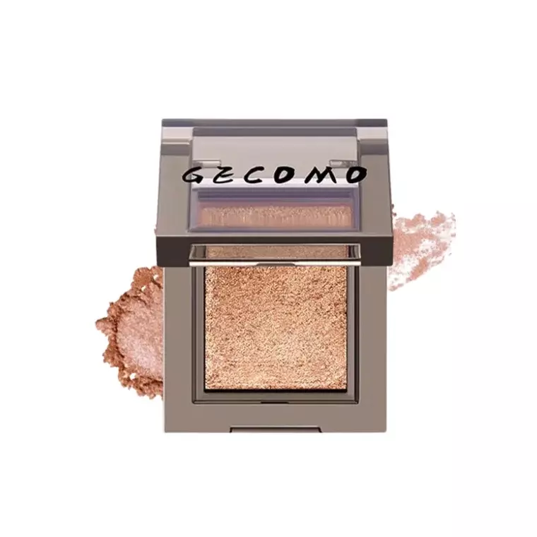 Gecomo Cream Shadow Smoky Monochrome Eyeshadow #03 Golden Sand Orange (2.2gm)