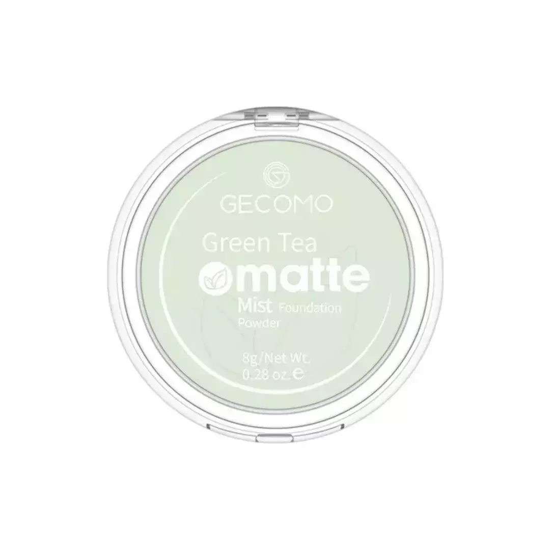 Gecomo Green Tea Matte Mist Foundation Powder (8gm)